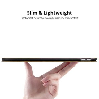 Hülle für Apple iPad Pro 12.9 2020 Cover Etui mit Standfunktion und Auto Sleep/Wake Funktion Hotpink