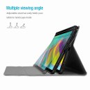 Tablet Hülle für Samsung Galaxy Tab S6 Lite SM-P610 SM-P615 10.4 Slim Case Etui mit Standfunktion und Auto Sleep/Wake Funktion