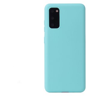 Case für Samsung Galaxy S20 SM-G986 6.2 Zoll Ultra Dünn Cover Schutzhülle aus TPU Extra Slim Hellblau