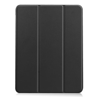 Smart Cover für Apple iPad Air 4 (4th Generation) A2072/A2316/A2324/A2325 10.9 Zoll 2020/2022 Case Schutz Hülle Stand Etui Tasche Schwarz