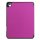 Schutztasche mit Pen Holder für Apple iPad Air 4 (4th Generation) A2072/A2316/A2324/A2325 10.9 Zoll 2020/2022 Case Schutz Hülle Stand Etui Tasche Lila