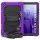 4in1 Cover für Samsung Galaxy Tab A7 SM-T500 T505 10.4 Zoll Extrem Schutz + Stativ Lila