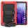 4in1 Tasche für Samsung Galaxy Tab A7 SM-T500 T505 10.4 Zoll Schutzhülle + Gestell Rot