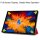 Cover für Lenovo Tab P11 Pro TB-J706F 11.5 Zoll Tablethülle Schlank mit Standfunktion und Auto Sleep/Wake Funktion Rot