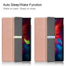Schutzhülle für Lenovo Tab P11 Pro TB-J706F 11.5 Zoll Slim Case Etui mit Standfunktion und Auto Sleep/Wake Funktion in Bronze