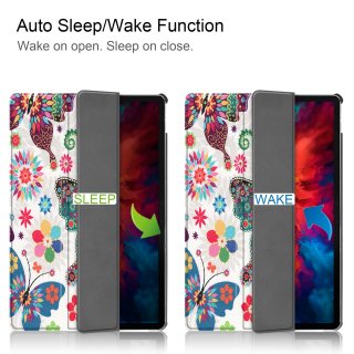 Cover für Lenovo Tab P11 Pro TB-XJ706F 11.5 Zoll Tablethülle Schlank mit Standfunktion und Auto Sleep/Wake Funktion