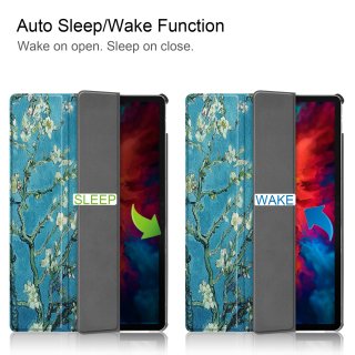 Schutzhülle für Lenovo Tab P11 Pro TB-XJ706F 11.5 Zoll Slim Case Etui mit Standfunktion und Auto Sleep/Wake Funktion