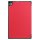Cover für Lenovo Tab M10 2nd 2020 TB-X306F TB-X306X 10.1 Zoll Tablethülle Schlank mit Standfunktion und Auto Sleep/Wake Funktion Rot