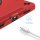 4in1 Hülle für Apple iPad Pro 11 2018 2020 11 Zoll Outdoor Cover mit Displayschutz Handschlaufe Rot