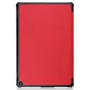 Cover für Amazon Fire HD 10 / HD 10 Plus 11. Generation 2021 10.1 Zoll Tablethülle Schlank mit Standfunktion und Auto Sleep/Wake Funktion Rot