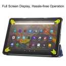 Case für Amazon Fire HD 10 / HD 10 Plus 11. Generation 2021 10.1 Zoll Schutzhülle Tasche mit Standfunktion und Auto Sleep/Wake Funktion