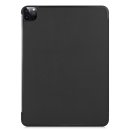 Hülle für Apple iPad Pro 12.9 2021 5. Generation 12.9 Zoll Smart Cover Etui mit Standfunktion und Auto Sleep/Wake Funktion Schwarz