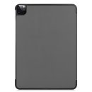 Case für Apple iPad Pro 12.9 2021 5. Generation 12.9 Zoll Schutzhülle Tasche mit Standfunktion und Auto Sleep/Wake Funktion in Grau