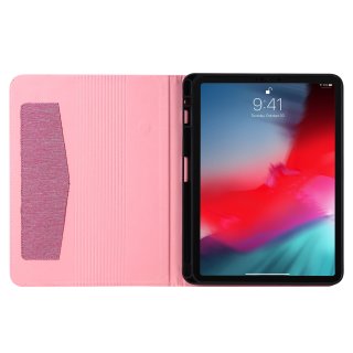 Cover für Apple iPad Pro 11 2020/2021 11 Zoll Tablethülle Schlank mit Standfunktion und Auto Sleep/Wake Funktion Hotpink