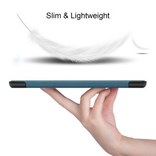 Cover für Samsung Galaxy A7 Lite SM-T220 SM-T225 8.7 Zoll Tablethülle Schlank mit Standfunktion und Auto Sleep/Wake Funktion Grün