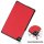 Case für Samsung Galaxy A7 Lite SM-T220 SM-T225 8.7 Zoll Schutzhülle Tasche mit Standfunktion und Auto Sleep/Wake Funktion in Rot