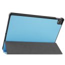 Case für Lenovo Tab P11 2021 TB-J606F TB-J606X 11 Zoll Schutzhülle Tasche mit Standfunktion und Auto Sleep/Wake Funktion in Hellblau