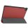 Hülle für Lenovo Tab P11 2021 TB-J606F TB-J606X 11 Zoll Smart Cover Etui mit Standfunktion und Auto Sleep/Wake Funktion Weinrot