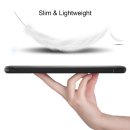 Hülle für Huawei MatePad Pro MRR-W29 2021 10.8 Zoll Smart Cover Etui mit Standfunktion und Auto Sleep/Wake Funktion Schwarz