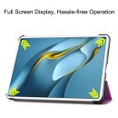 Cover für Huawei MatePad Pro MRR-W29 2021 10.8 Zoll Tablethülle Schlank mit Standfunktion und Auto Sleep/Wake Funktion Lila