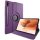 Tablet Hülle für Samsung Tab S7+ Plus Tab S T970 T975 S7 FE SM-T730 X800 Slim Case Etui mit Standfunktion und Auto Sleep/Wake Funktion Lila