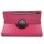 Schutzhülle für Samsung Tab S7+ Plus Tab S T970 T975 S7 FE SM-T730 X800 Slim Case Etui mit Standfunktion und Auto Sleep/Wake Funktion Pink