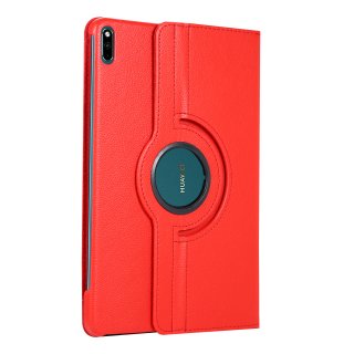 Cover für Huawei MatePad Pro 2021 MRR-W29  Tablethülle Schlank mit Standfunktion und Auto Sleep/Wake Funktion Rot