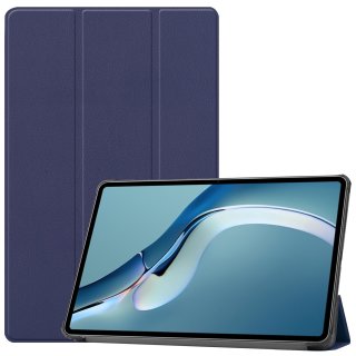 Schutzhülle für Huawei MatePad Pro 2021 12.6  Slim Case Etui mit Standfunktion und Auto Sleep/Wake Funktion Blau