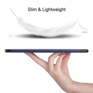 Schutzhülle für Huawei MatePad Pro 2021 12.6  Slim Case Etui mit Standfunktion und Auto Sleep/Wake Funktion Blau