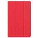Cover für Huawei MatePad Pro 2021 12.6 Tablethülle Schlank mit Standfunktion und Auto Sleep/Wake Funktion Rot