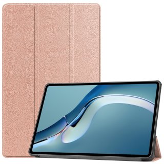 Schutzhülle für Huawei MatePad Pro 2021 12.6  Slim Case Etui mit Standfunktion und Auto Sleep/Wake Funktion Bronze