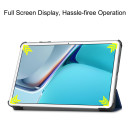 Schutzhülle für Huawei MatePad 11 2021 11 Zoll Slim Case Etui mit Standfunktion und Auto Sleep/Wake Funktion Blau