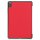 Case für Huawei MatePad 11 2021 11 Zoll Schutzhülle Tasche mit Standfunktion und Auto Sleep/Wake Funktion Rot