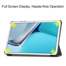Hülle für Huawei MatePad 11 2021 11 Zoll Smart Cover Etui mit Standfunktion und Auto Sleep/Wake Funktion Grau