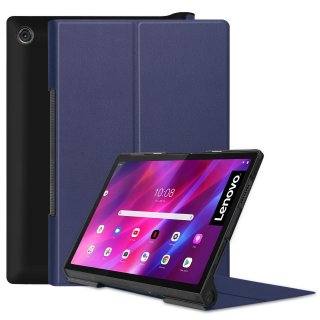Schutzhülle für Lenovo Yoga Tab 11 YT-J706F 2021 11 Zoll Slim Case Etui mit Standfunktion und Auto Sleep/Wake Funktion Blau