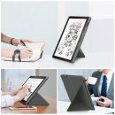 Tablet Hülle für Amazon Fire HD 10 / HD 10 Plus 11. Generation 2021 10.1 Zoll Slim Case Etui mit Standfunktion und Auto Sleep/Wake Funktion Grau