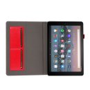 Tablet Hülle für Amazon Fire HD 10 / HD 10 Plus 11. Generation 2021 10.1 Zoll Slim Case Etui mit Standfunktion und Auto Sleep/Wake Funktion