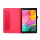 Tablet Hülle für Samsung Galaxy A7 Lite SM-T220 SM-T225 8.7 Zoll Slim Case Etui mit Standfunktion und Auto Sleep/Wake Funktion Rot