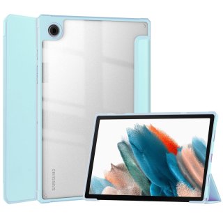 Schutzhülle für Samsung Galaxy Tab A8 SM-X200 X205 Slim Case Etui mit Standfunktion und Auto Sleep/Wake Funktion Hellblau