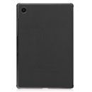 Hülle für Samsung Galaxy Tab A8 SM-X200 X205 Smart Cover Etui mit Standfunktion und Auto Sleep/Wake Funktion Schwarz