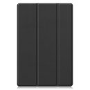 Hülle für Samsung Galaxy Tab A8 SM-X200 X205 Smart Cover Etui mit Standfunktion und Auto Sleep/Wake Funktion Schwarz