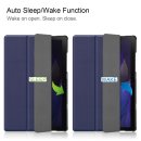 Schutzhülle für Samsung Galaxy Tab A8 SM-X200 X205 Slim Case Etui mit Standfunktion und Auto Sleep/Wake Funktion Blau