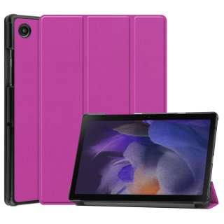 Cover für Samsung Galaxy Tab A8 SM-X200 X205 Tablethülle Schlank mit Standfunktion und Auto Sleep/Wake Funktion Lila