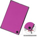 Cover für Samsung Galaxy Tab A8 SM-X200 X205 Tablethülle Schlank mit Standfunktion und Auto Sleep/Wake Funktion Lila