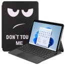 Schutzhülle für Microsoft Surface 8 Pro 13 Zoll Slim Case Etui mit Standfunktion und Auto Sleep/Wake Funktion