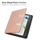 Cover für Kobo Libra 2 7 Zoll Tablethülle Schlank mit Standfunktion und Auto Sleep/Wake Funktion in Bronze