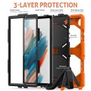 4in1 Cover für Samsung Tab A8 X200 X206 10.5 Extrem...