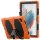 4in1 Cover für Samsung Tab A8 X200 X206 10.5 Extrem Schutz + Stativ Orange