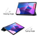 Hülle für Lenovo Tab P12 Pro 12.6 Zoll Smart Cover Etui mit Standfunktion und Auto Sleep/Wake Funktion Grün