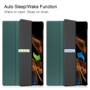 Hülle für Samsung Tab S8 Ultra SM-X900 SM-906 14.6 Zoll Smart Cover Etui mit Standfunktion und Auto Sleep/Wake Funktion Grün